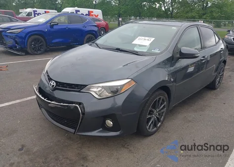 2015 Toyota Corolla S Plus from USA, damaged, VIN 2T1BURHE7FC476245